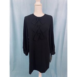 Black Dress with Bow Detail- Petite 6